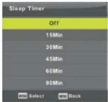 SALORA 32LTC2100 - Sleep Timer - 1