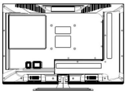 SALORA 32LTC2100 - Fixing the TV on the wall - 1