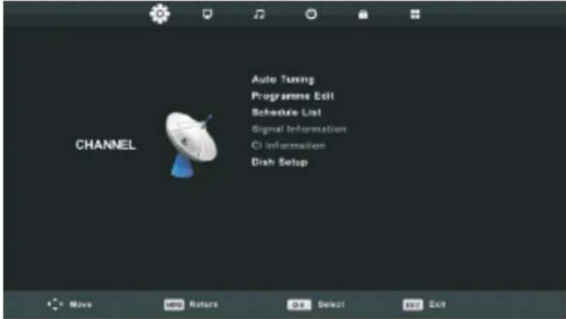 SALORA 32LTC2100 - TV Menu - 1