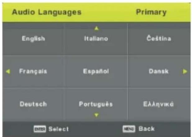 SALORA 32LTC2100 - Audio Languages - 1