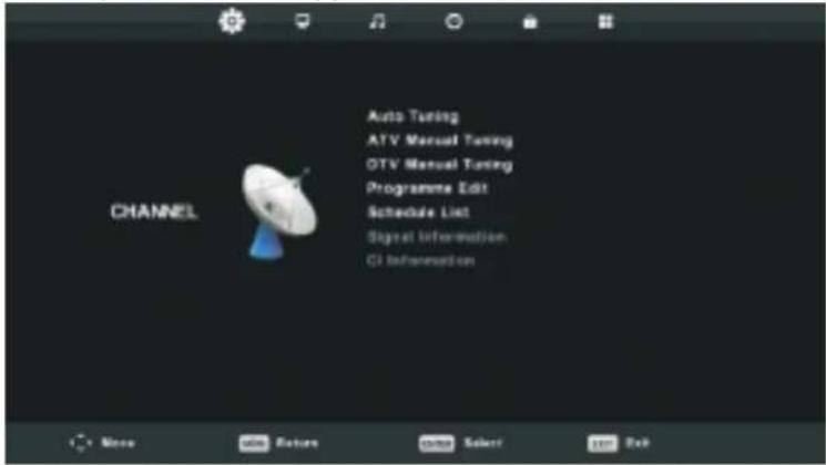 SALORA 32LTC2100 - TV Menu - 1