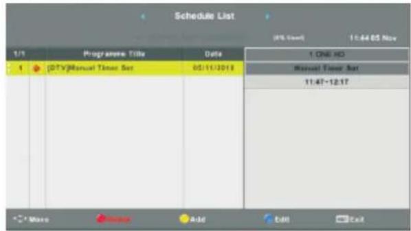 SALORA 32LTC2100 - Programmering Lijst - 1