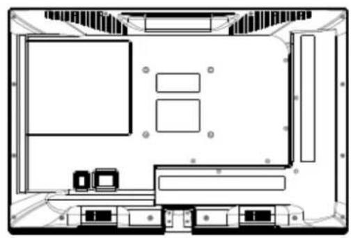 SALORA 32LTC2100 - Fixing the TV on the wall - 2