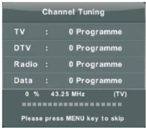 SALORA 32LTC2100 - TV Menu - 1