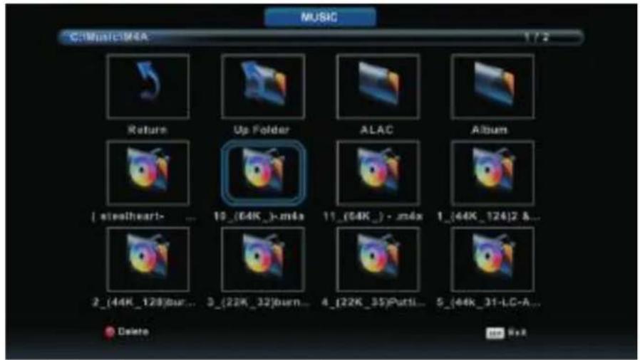 SALORA 32LTC2100 - Music Menu - 2