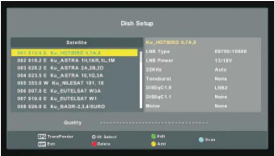 SALORA 32LTC2100 - Satelliet Configuratie - 1
