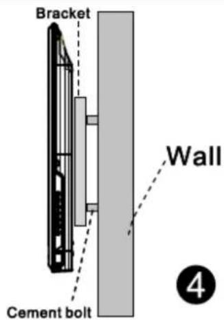 SALORA 32LTC2100 - Fixing the TV on the wall - 4