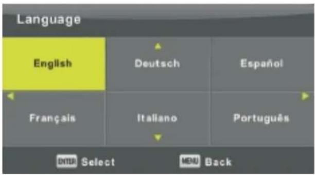 SALORA 32LTC2100 - OSD Language - 1