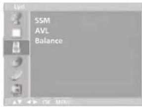 LG RZ-26LZ30 - Justere lyden - 1