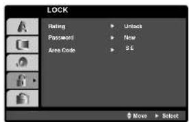 LG DP9800 - LOCK (Forældrekontrol) - 1