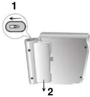 LG DP9800 - Tag batterimodulet af - 1