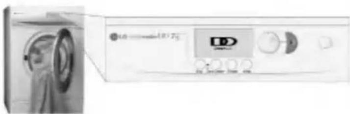 LG WD-16106FD - ■ Digitalt design - 1