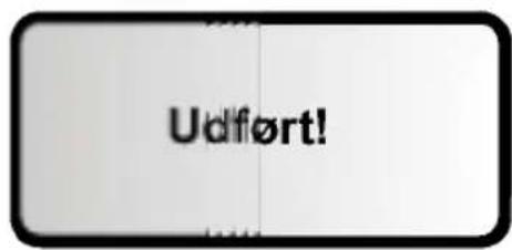 Udfört!