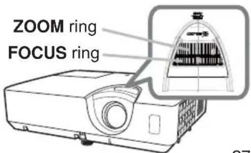 ZOOM ring FOCUS ring