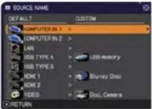 HITACHI CP-WX3541WN - SCREEN menu - 2