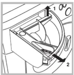 Hotpoint Ariston ECO7D 169 (SK) - Rengøring af skuffen til vaskemiddel - 1
