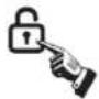 HOOVER HPI44PW - Lock functie - 1