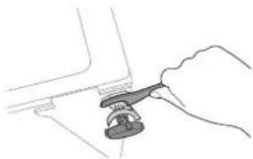 SAMSUNG WF0602NX - Adjusting the levelling feet - 3