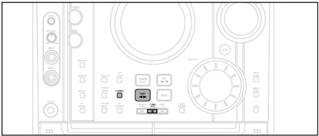 SAMSUNG MAX-DJ650 - ( Dubbing ) نسخ الكاسیت - 2