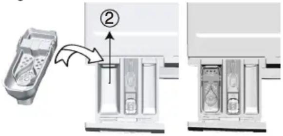 GRUNDIG GWN 36432 - Flüssigwaschmittelbehälter: - 1