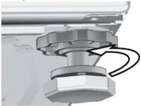 GRUNDIG GWN 36432 - Adjusting the feet - 2