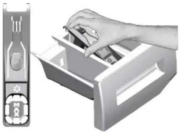 GRUNDIG GWN 36432 - Cleaning the detergent drawer - 1