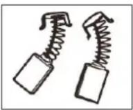Ozito HSS-5000 - Carbon Brushes - 1