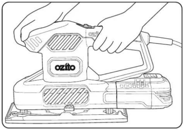 Ozito HSS-5000 - SANDING - 1
