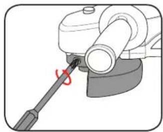 Ozito AGS-4050 - Adjusting the Safety Guard - 1