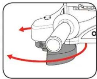 Ozito AGS-4050 - Adjusting the Safety Guard - 2
