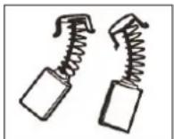 Ozito AGS-4050 - Carbon Brushes - 1