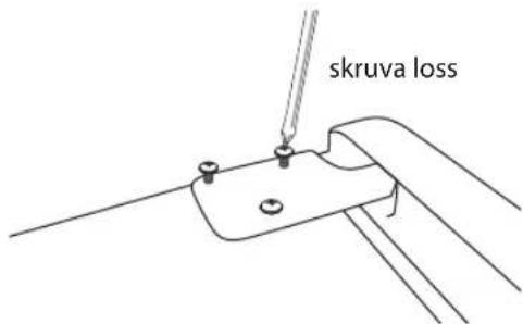 MATSUI M48TW17E - Ändra dörrens gångjärn - 3