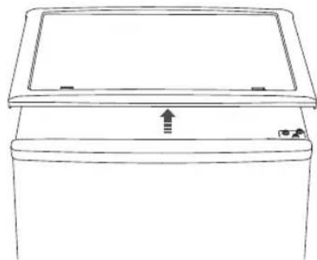 MATSUI M48TW17E - Reversing the Door Swing - 3
