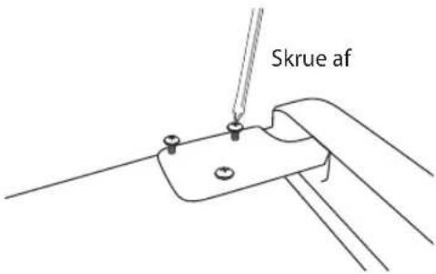MATSUI M48TW17E - Sådan skiftes åbningsretningen - 4
