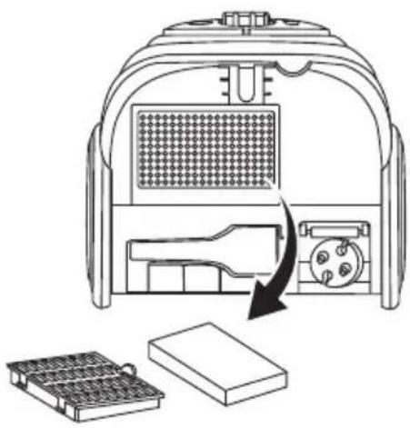 MATSUI M12VCB16E - Rensning af udstødningsfilteret - 2