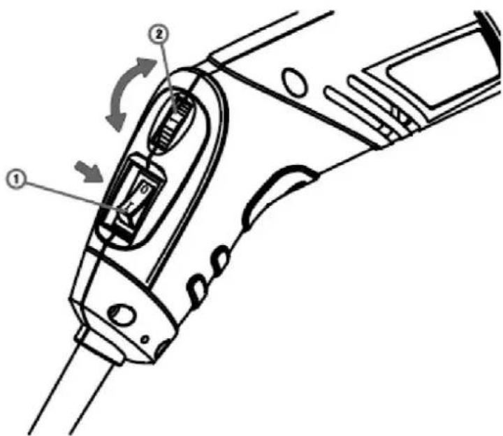 Meec Tools 010-137 - Inställning av hastighet - 1