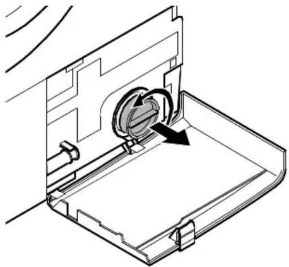 BLOMBERG WAF 7360 AQ - Restwasser ablassen - 3