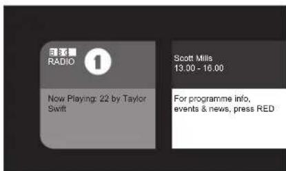 3.4 RADIO 1 Now Playing: 23 by Taylor Swift Scott Mills 13.00 - 16.00 For programme info, events & news, press RED