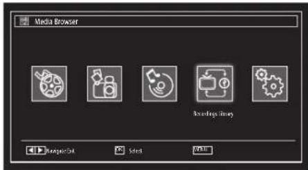 Media Browser UserMail Select Add