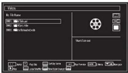 Videos No: File Name 0001.2.2 Text ink 0002.2.2 Text ink 0003.2.2 Text Inboard text Share Image 5.7 Juno 6.0 Play title 6.1 Send by name 6.2 Up Fromer 6.3 Show 7.0 Manage Play Live Chiller Super-View Source/Source Play