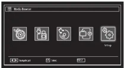 Media Browser Settings Internet Card Select 2017