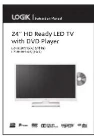 LOGIK | Introduction/Real 24" HD Ready LED TV with DVD Player Lunchering Edition LOGIK 10.0000 P - 65 0000, 1989