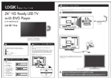 LOGIK | I-10-15-16 24" HD Ready LED TV with DVD Player L34-801540 A B C D E F G H I J K L M N O P Q R S T U V W X Y Z A B C D E F G H I J K L M N O P Q R S T U V W X Y Z