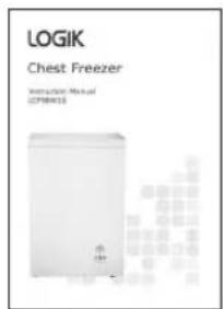 LOGIK Chest Freezer Instruction Manual LOGIK