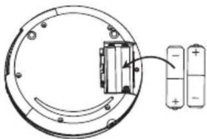 Logik L1PCDR13E - Paristojen asennus - 1