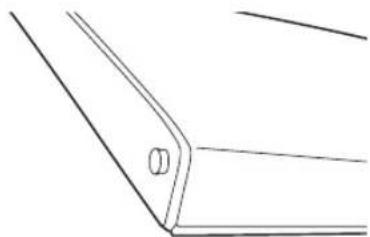 Logik LTL2488GSE - Reverse the door swing - 4