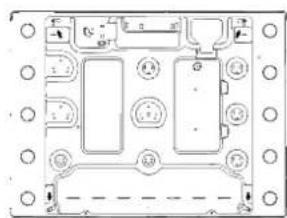 INDESIT PI 741 AS (IX) - Schema voor de bevestiging van de haken - 4