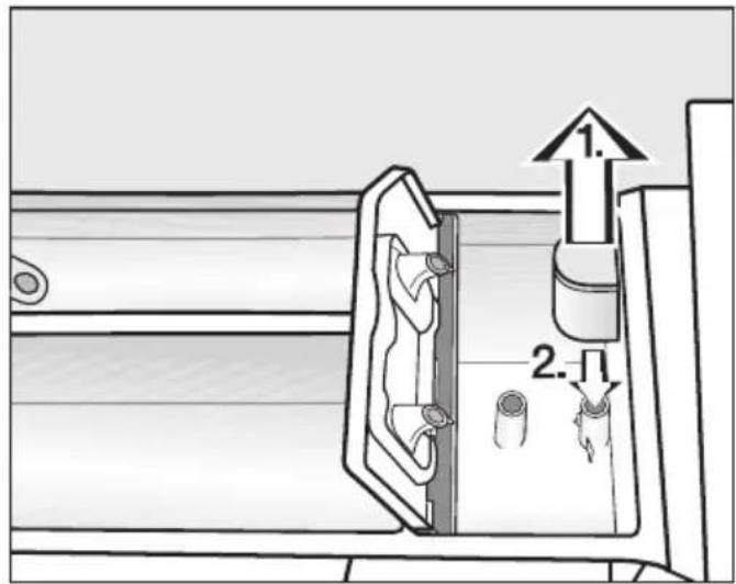 MIELE WCD130 WCS - Sæbeskuffen tages ud - 2