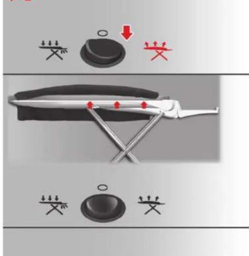 Diagram illustrating a mechanical or surgical procedure with labeled components and directional arrows indicating movement or force.