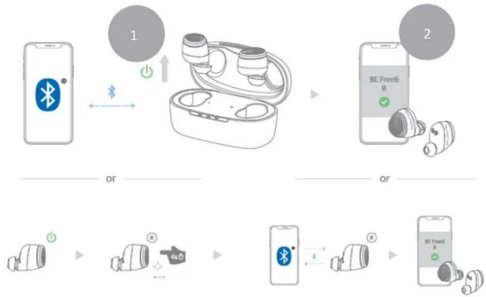 OPTOMA BE Free6 - Bluetooth Pairing - 1